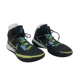 Nike Kyrie Flytrap Men's Size 13 Black/Green Sneakers Preowned NO INSOLES